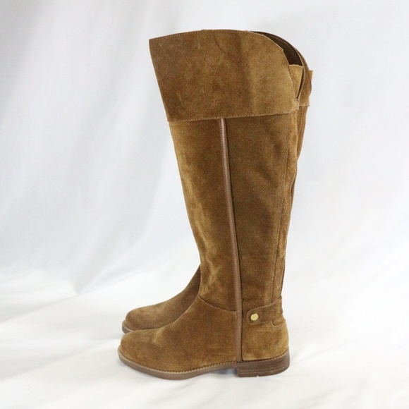 FRANCO SARTO Caydee Cognac Wide Calf Tall Boots - Picture 2 of 8